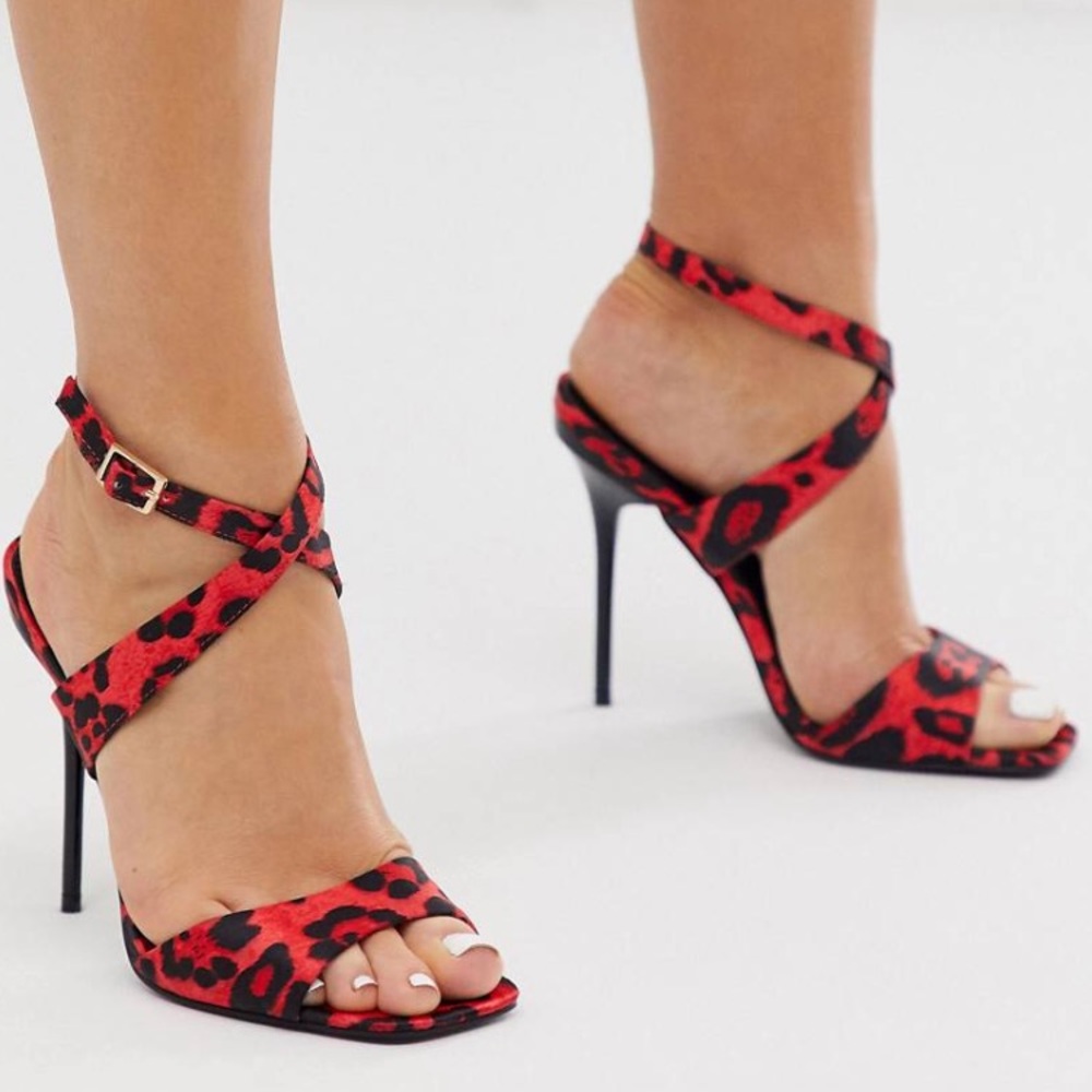 Animal print Heeled Sandals